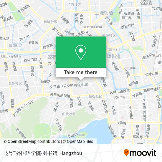 浙江外国语学院-图书馆 map