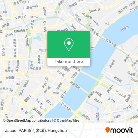 Jacadi PARIS(万象城) map