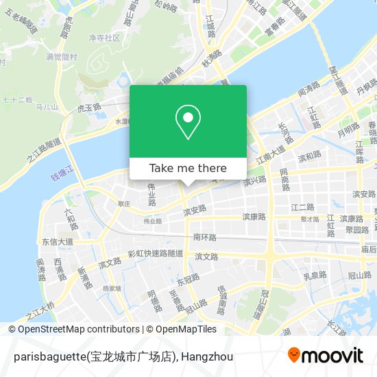 parisbaguette(宝龙城市广场店) map