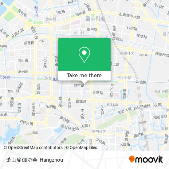 萧山瑜伽协会 map