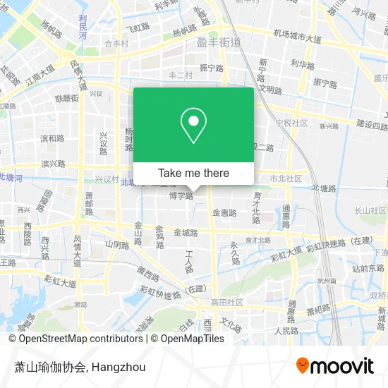 萧山瑜伽协会 map