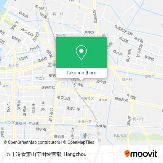 五丰冷食萧山宁围经营部 map