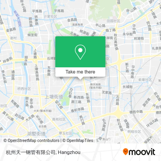 杭州天一钢管有限公司 map