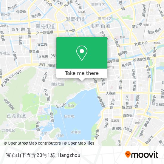 宝石山下五弄20号1栋 map