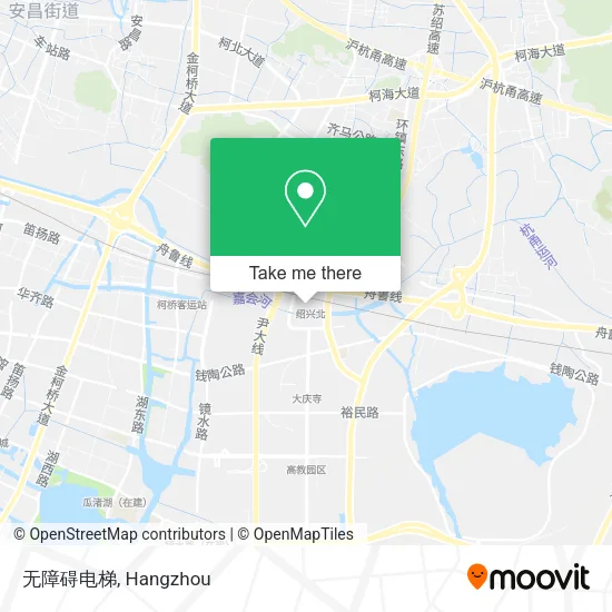 无障碍电梯 map