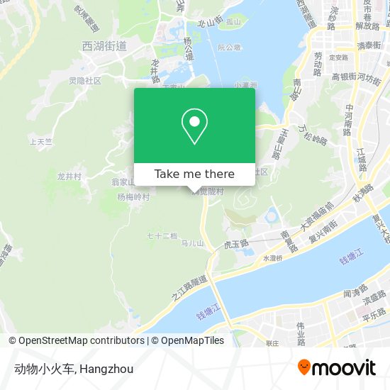 动物小火车 map