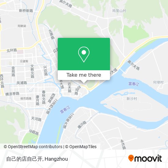 自己的店自己开 map