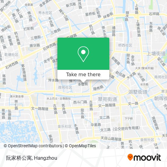 阮家桥公寓 map