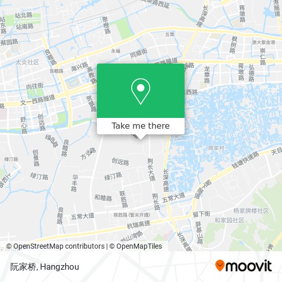 阮家桥 map