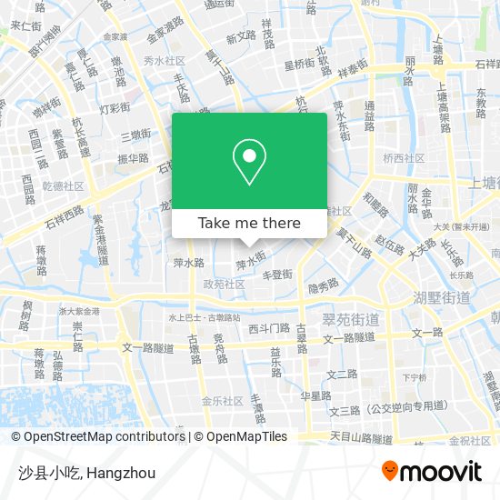沙县小吃 map