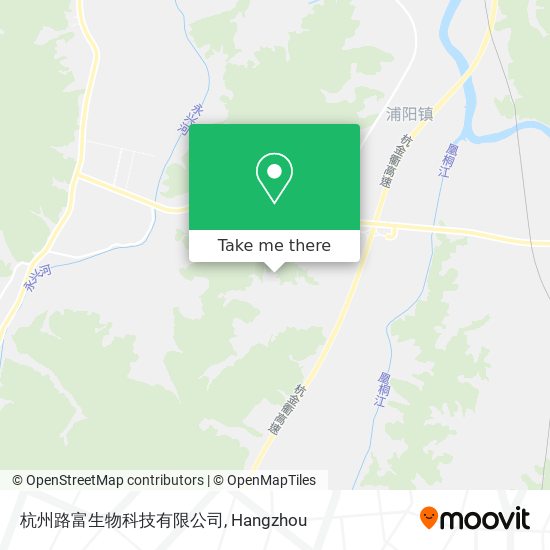 杭州路富生物科技有限公司 map