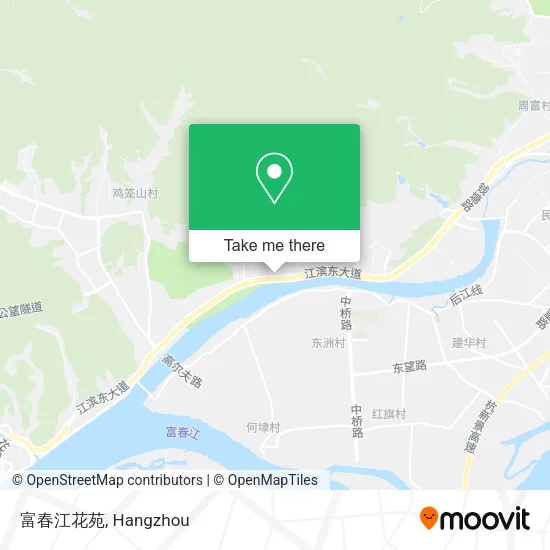 富春江花苑 map