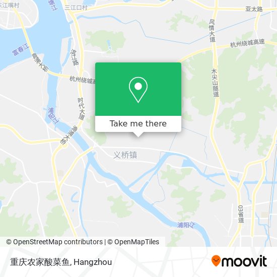 重庆农家酸菜鱼 map