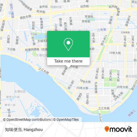 知味便当 map