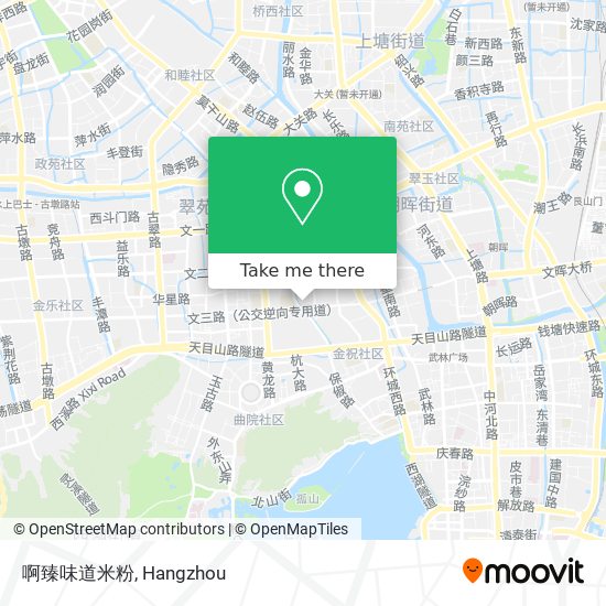 啊臻味道米粉 map