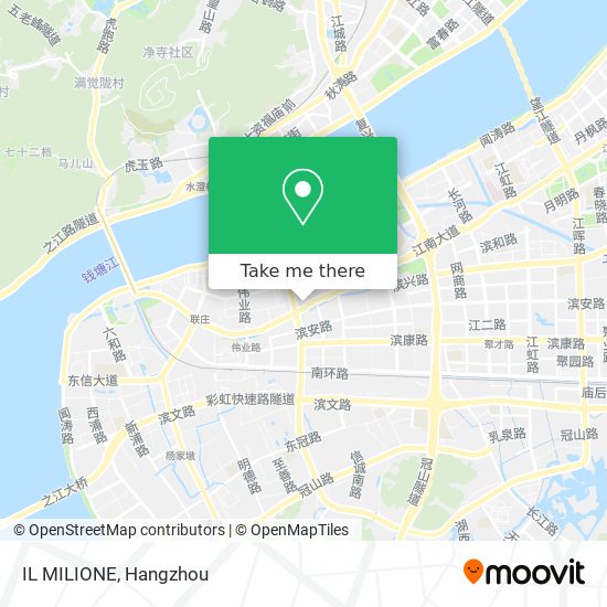IL MILIONE map
