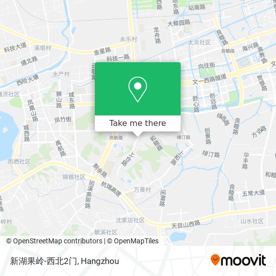 新湖果岭-西北2门 map