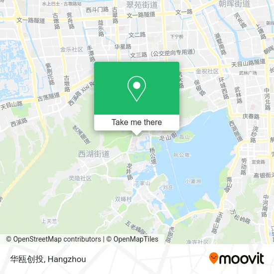 华瓯创投 map