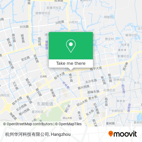杭州华河科技有限公司 map