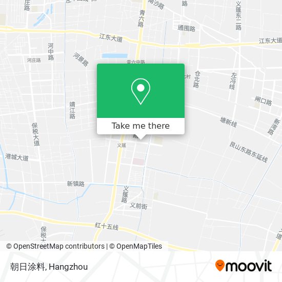 朝日涂料 map
