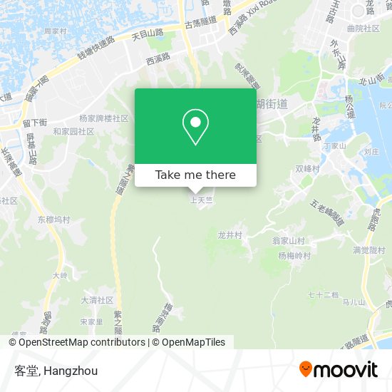 客堂 map