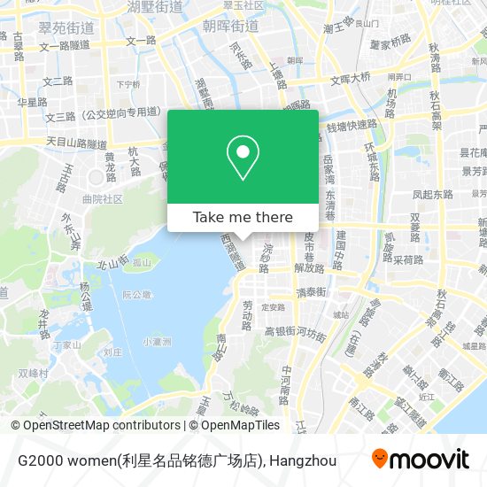 G2000 women(利星名品铭德广场店) map