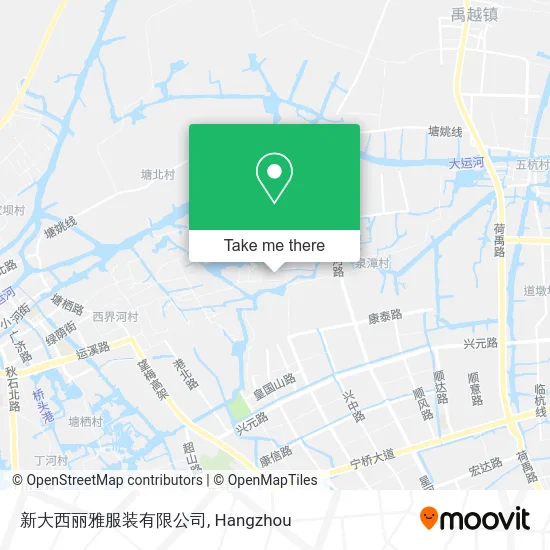 新大西丽雅服装有限公司 map