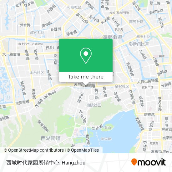 西城时代家园展销中心 map