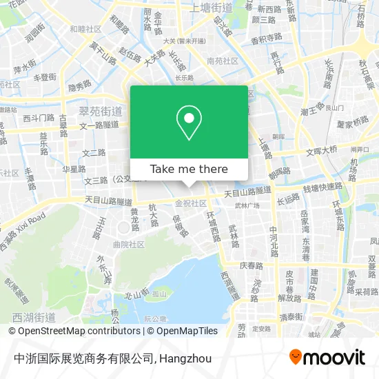 中浙国际展览商务有限公司 map
