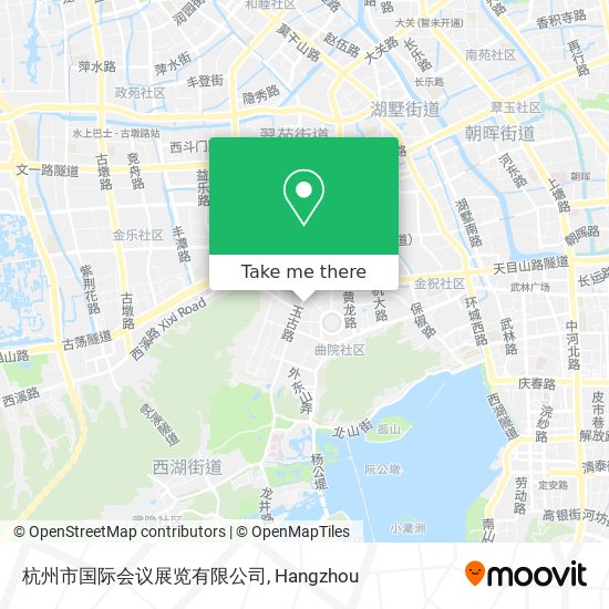 杭州市国际会议展览有限公司 map