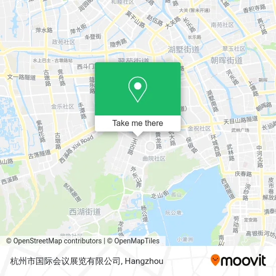 杭州市国际会议展览有限公司 map