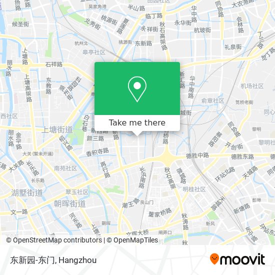 东新园-东门 map