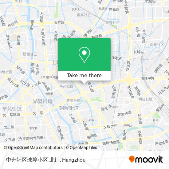 中舟社区珠埠小区-北门 map