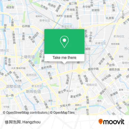 修脚泡脚 map