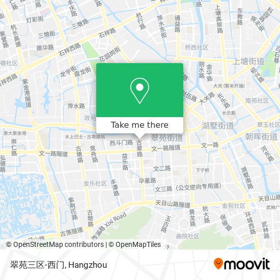 翠苑三区-西门 map