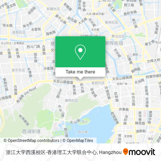 浙江大学西溪校区-香港理工大学联合中心 map