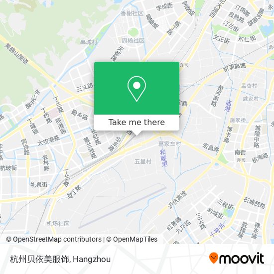 杭州贝依美服饰 map
