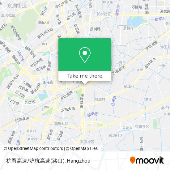 杭甬高速/沪杭高速(路口) map