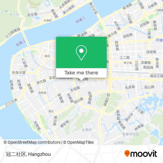 冠二社区 map