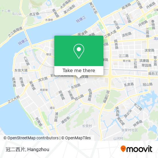 冠二西片 map