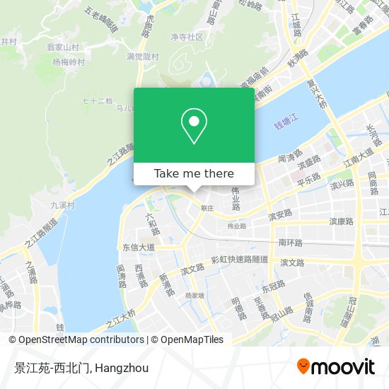 景江苑-西北门 map