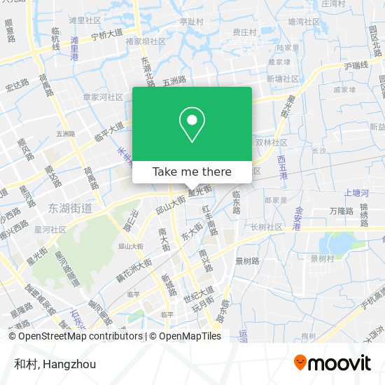 和村 map