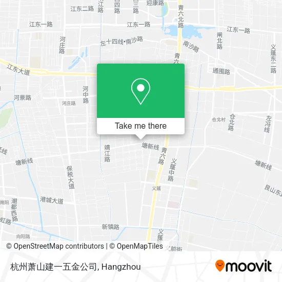 杭州萧山建一五金公司 map