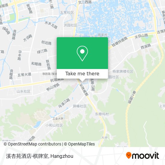 溪杏苑酒店-棋牌室 map