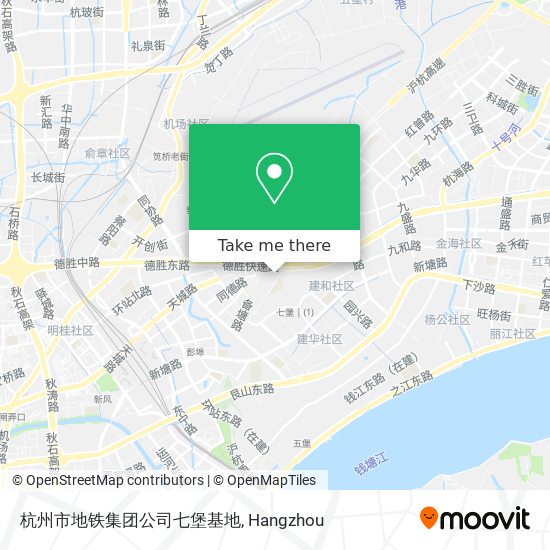 杭州市地铁集团公司七堡基地 map