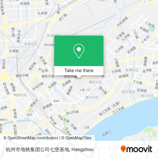 杭州市地铁集团公司七堡基地 map