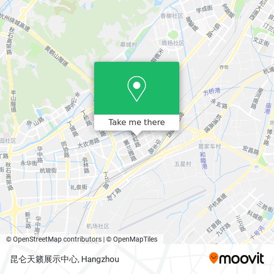 昆仑天籁展示中心 map