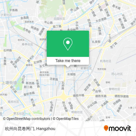 杭州向昆卷闸门 map
