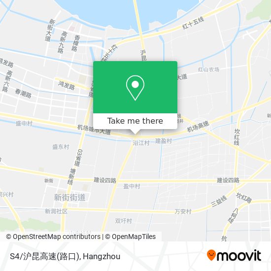 S4/沪昆高速(路口) map