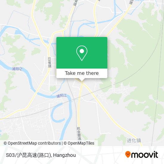S03/沪昆高速(路口) map